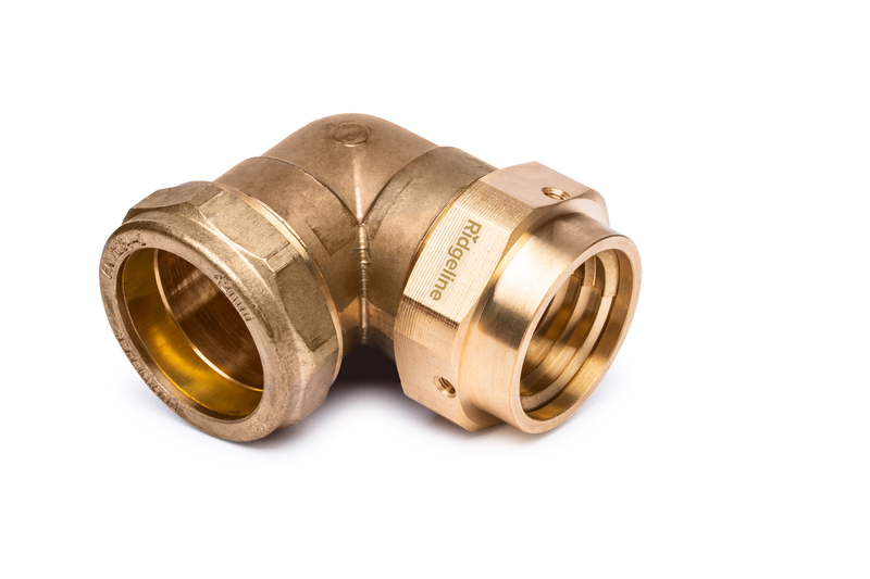 Ridgeline P1 Copper Elbow fitting for R-32 HP