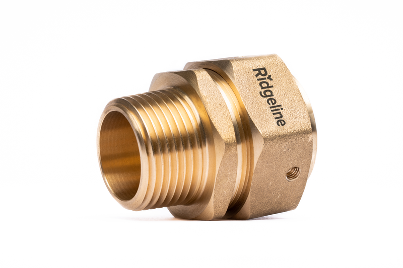 Ridgeline P1 Male BSP fitting product shot